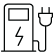 Electric Vehicle Charger Installation Icon