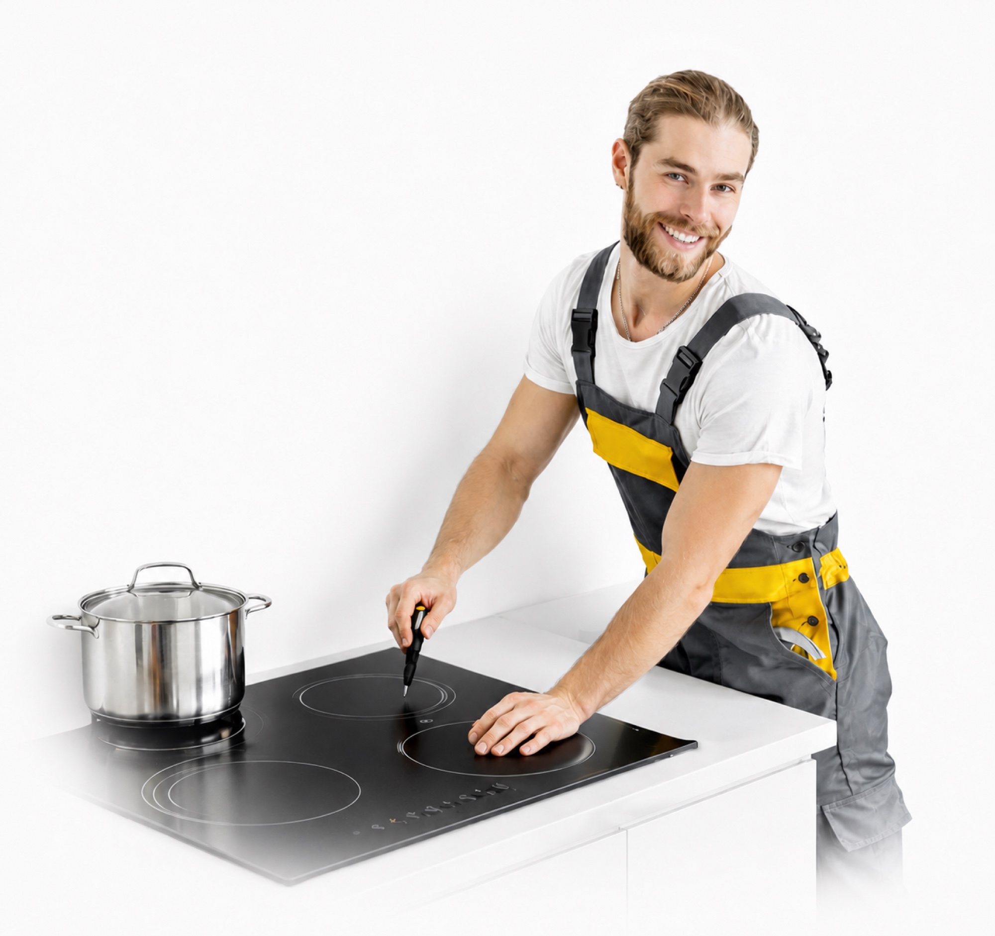 Electric cooktop repair process explained by a licensed electrician