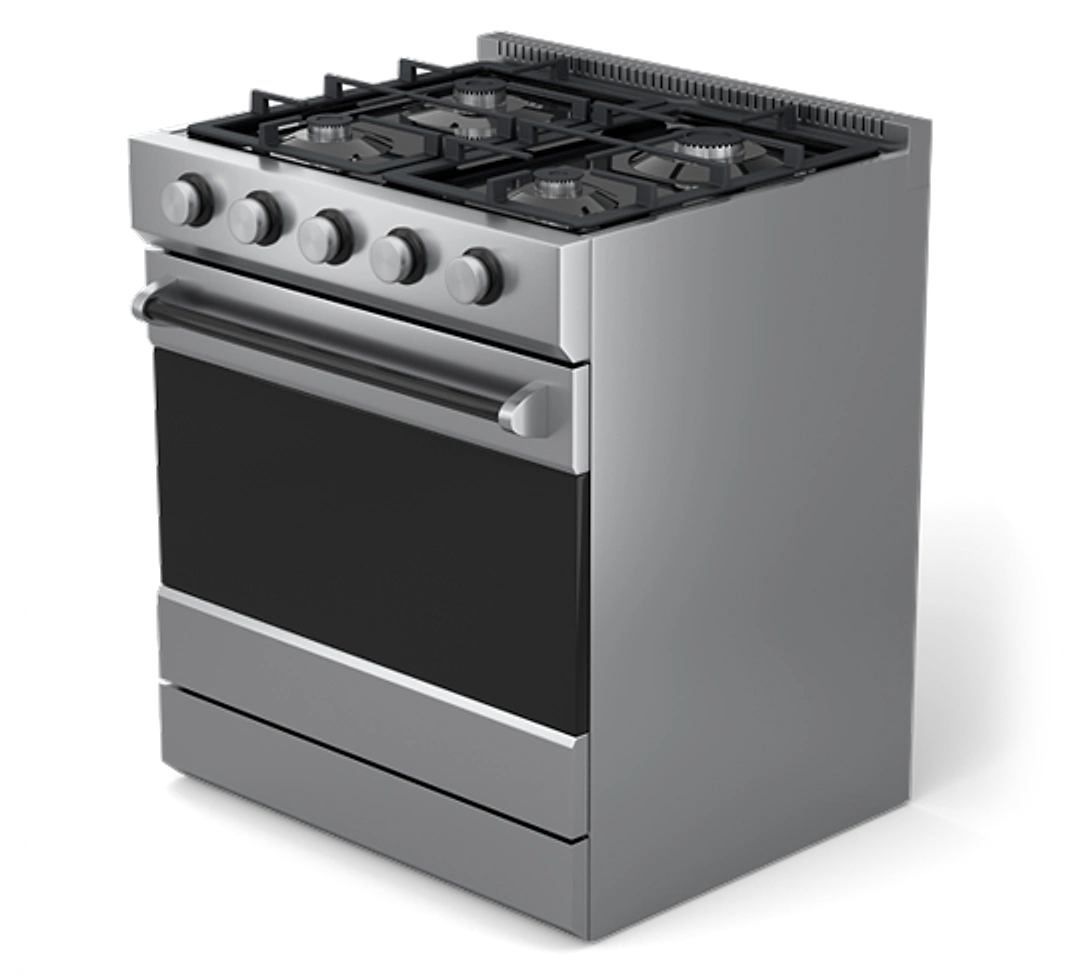 Domestic electric oven serviced by a licensed Melbourne electrician